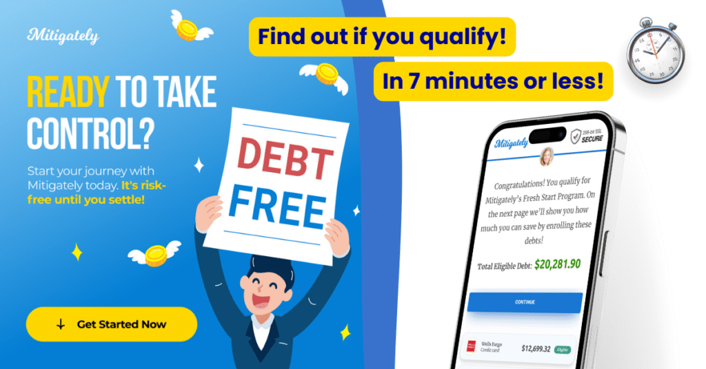 Mitigately. Debt Free